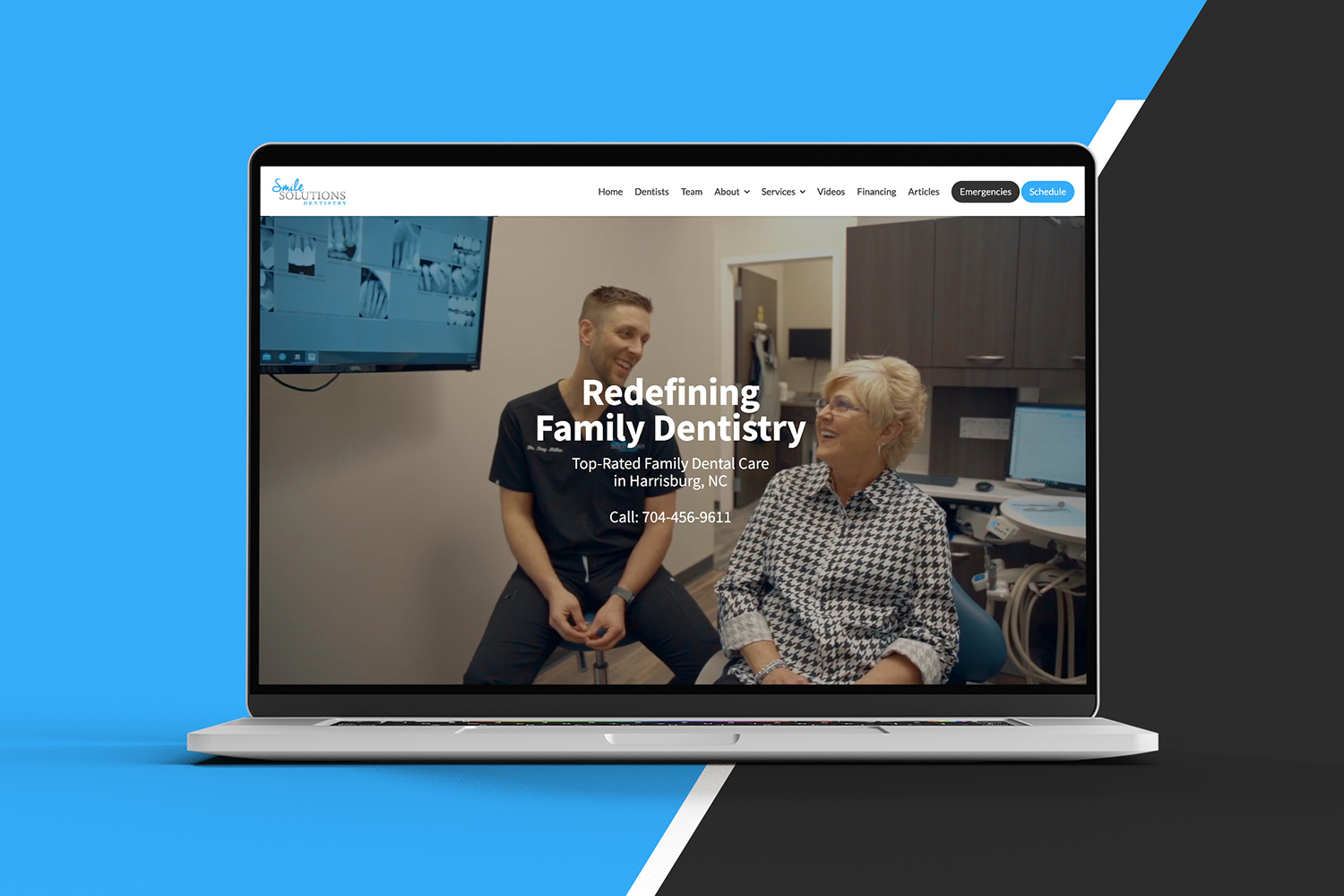 Smile Solutions Dentistry design by 73CREATIV